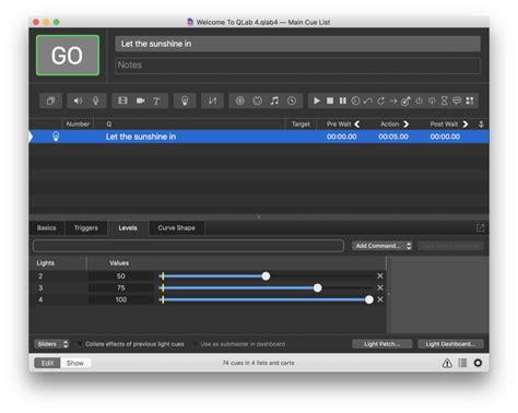 Qlab how to delete a cue This video explains the process of using the Fade Cue to increase or decrease volume of an Audio Cue in QLab 3. . Qlab print cue list